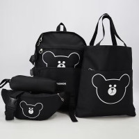 Шкільний рюкзак 4в1 з шопером, пеналом та бананкою – зручний і міцний для дітей